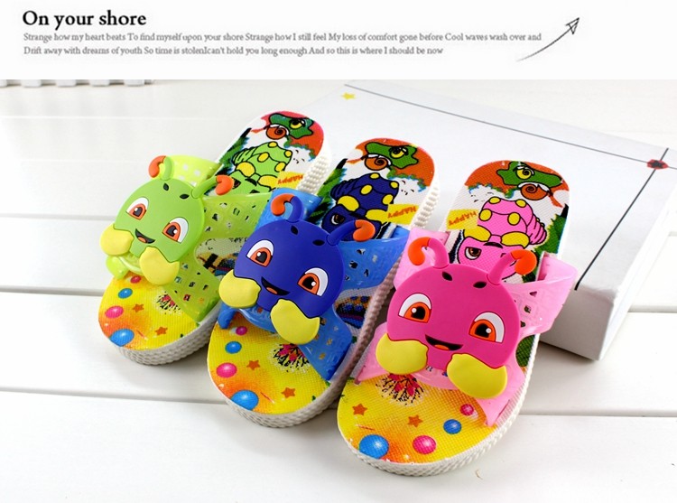 Chaussons enfants en autre pour été - semelle caoutchouc antidérapant - Ref 986546 Image 22