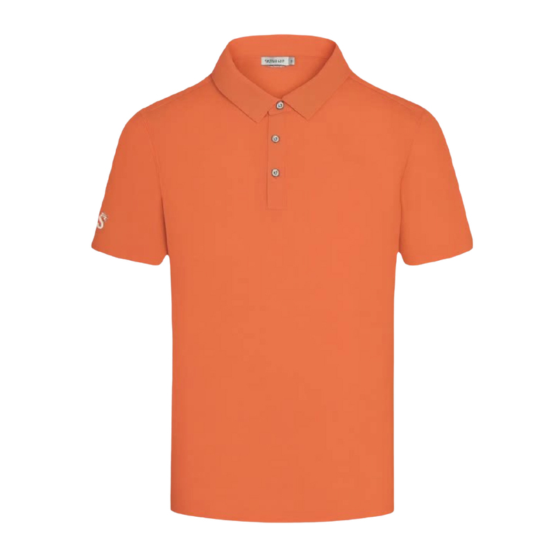 San Kelloff Men's Business Lapel Short-Sleeved Polo Shirt Summer Casual T-Shirt Paul t
