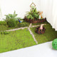 Simulated moss turf carpet ໂຮງຮຽນອະນຸບານ fake lawn ສີຂຽວຕົບແຕ່ງ paving window courtyard balcony ພູມສັນຖານໃນລົ່ມ