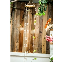 Набор бутылок в струной два+маленькие цветы (цветочная случайная доставка)