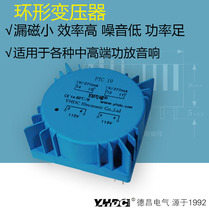 Yaohua Dechang 10VA toroidal transformer audio transformer PTC10 decoder ring cow