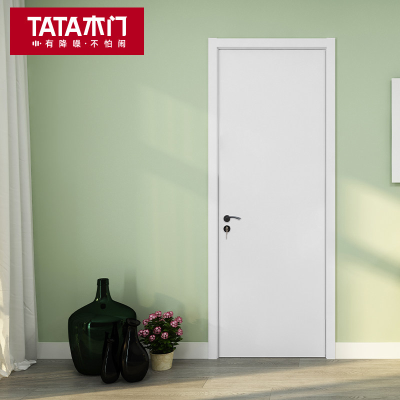 TATA wooden door Bedroom door interior door bathroom sliding door sliding door set door wooden door @001 silent door