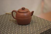 Pot idiot talks about the strong beam line Ancient can type colorful section mud Yixing purple sand pot pure handmade dwarf pear pot