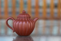 Tendon Tattooing sunflower Chrysanthemum Pot Red Clay Monopore Small Pint Yiching Purple Sand Pot Utility Fulin Wood Workshop