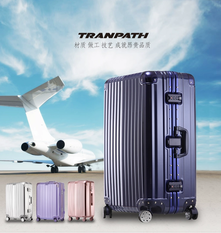 RIMOBAO tăng vàng xe đẩy trường hợp khung nhôm bánh xe mật khẩu phổ hộp 20 29 inch vali vali vali vali samsonite