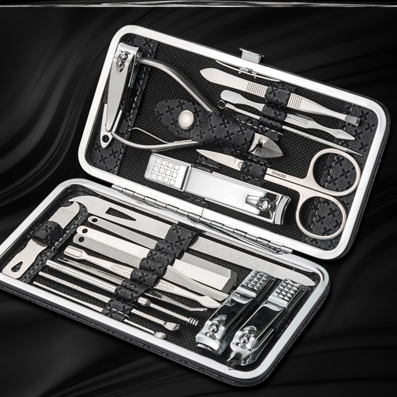 Nail clippers set stainless steel manicure tools