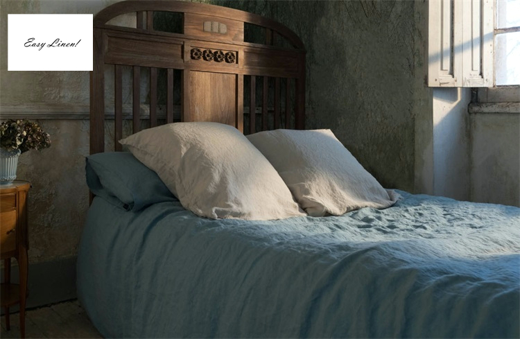 Pháp nhập khẩu nguyên liệu tinh khiết linen rửa tấm áo gối ba bộ màu sắc tự nhiên thoải mái đặc biệt cung cấp drap giường hàn quốc