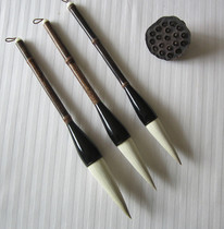 Zhous Wenji pen Zhuang listening to Taos large small and medium-sized suit pen brush pen with calligraphy and supplies