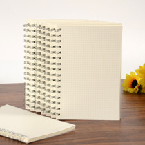 Daily planner simple rollover hand Ledger A5 blank grid Cornell notebook