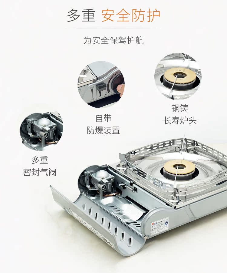 Lĩnh vực bếp xung tươi thẻ lò lò nhỏ bếp gas xách tay - Bếp lò / bộ đồ ăn / đồ nướng dã ngoại giá bếp ga mini namilux