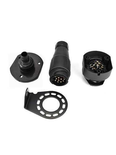 13-контактная вилка и розетка для прицепа 13-контактный разъем питания прицепа!