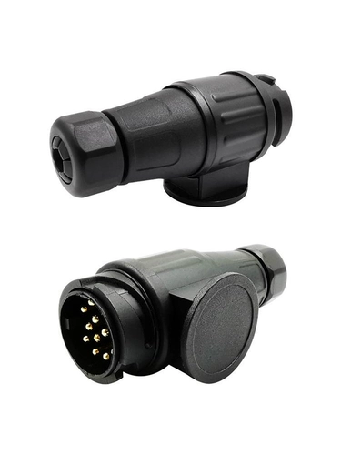 13-контактная вилка и розетка для прицепа 13-контактный разъем питания прицепа!