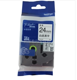 Brother TZe-251 tag machine color band TZ-251 white black-25MM label paper PT-9700 PT-2430