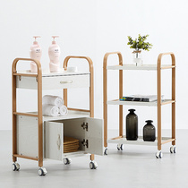 Beauty car Beauty salon special trolley Hair and nail tool car beauty instrument multi-function mobile shelf