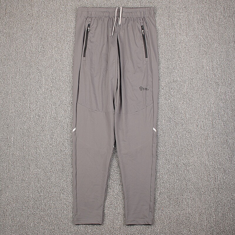 Running reflective thin section Training Men's elastic Fitness Sports pants Autumn speed dry breathable casual workout slim fit pants