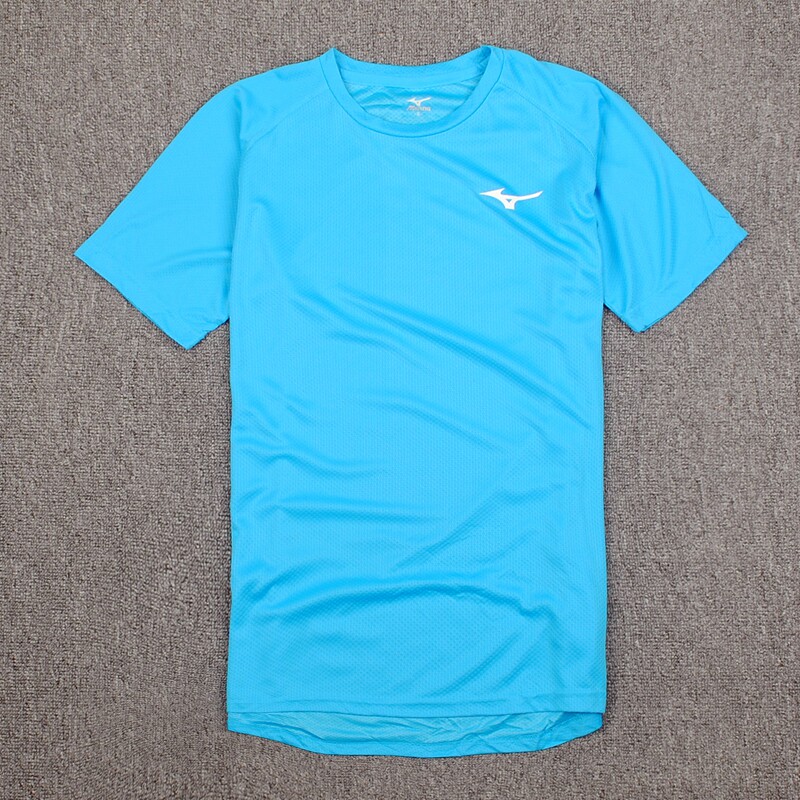 New couple's summer marathon running training short sleeve T-shirt honeycomb mesh quick-drying half sleeve