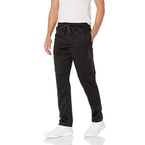 Mens spring new running fitness training breathable quick-drying sweatpants pants velvet slim fat plus size