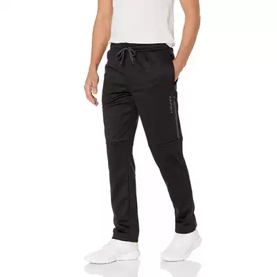 Men's spring new running fitness training breathable quick-drying sweatpants trousers plus velvet slim fit plus fat plus size