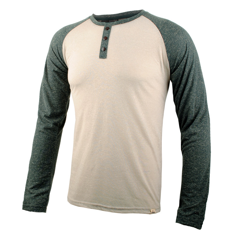 Fake Henry collar 2021 Men's autumn and thin section of sweat and breathable quick dry training Long sleeves outdoor sports T-shirt blouses