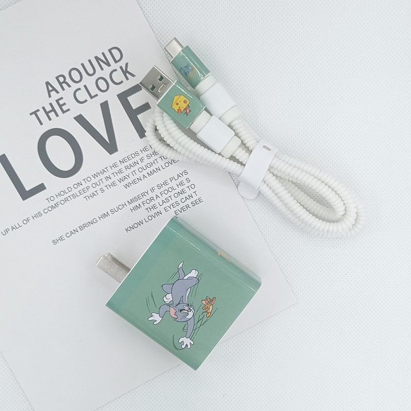 For OnePlus 10 pro data cable protective cover OnePlus 10Pro winding protection cable winding rope