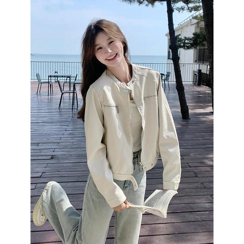 Women's Jacket 2026 New Spring Korean Style Loose American Short Casual Jacket Baseball Uniform