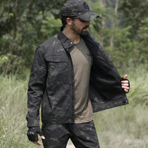 Outstanding tactical camouflage jacket male autumn winter coat thin outdoor wear casual wear coat fitted with tops