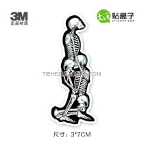 Love spoof luggage sticker laptop sticker dead flying sticker waterproof sticker 3M sticker