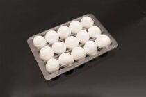 Disposable transparent plastic dumplings tray lantern packaging box sesame ball 15 10 sweet potato pills 100