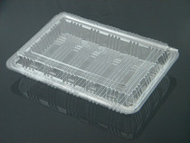 Disposable fresh-keeping blister packaging food transparent plastic large sushi cover packing box West cake box