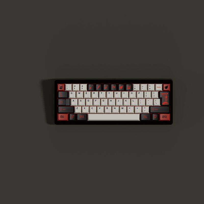 Gmk Led Zep Zeppelin Original Pbt Full Set of Keycaps Including 7U Compatible with Alice 40 Gmk Led Zep Zeppelin Original Pbt Full Set of Keycaps Including 7U Compatible with Alice 40