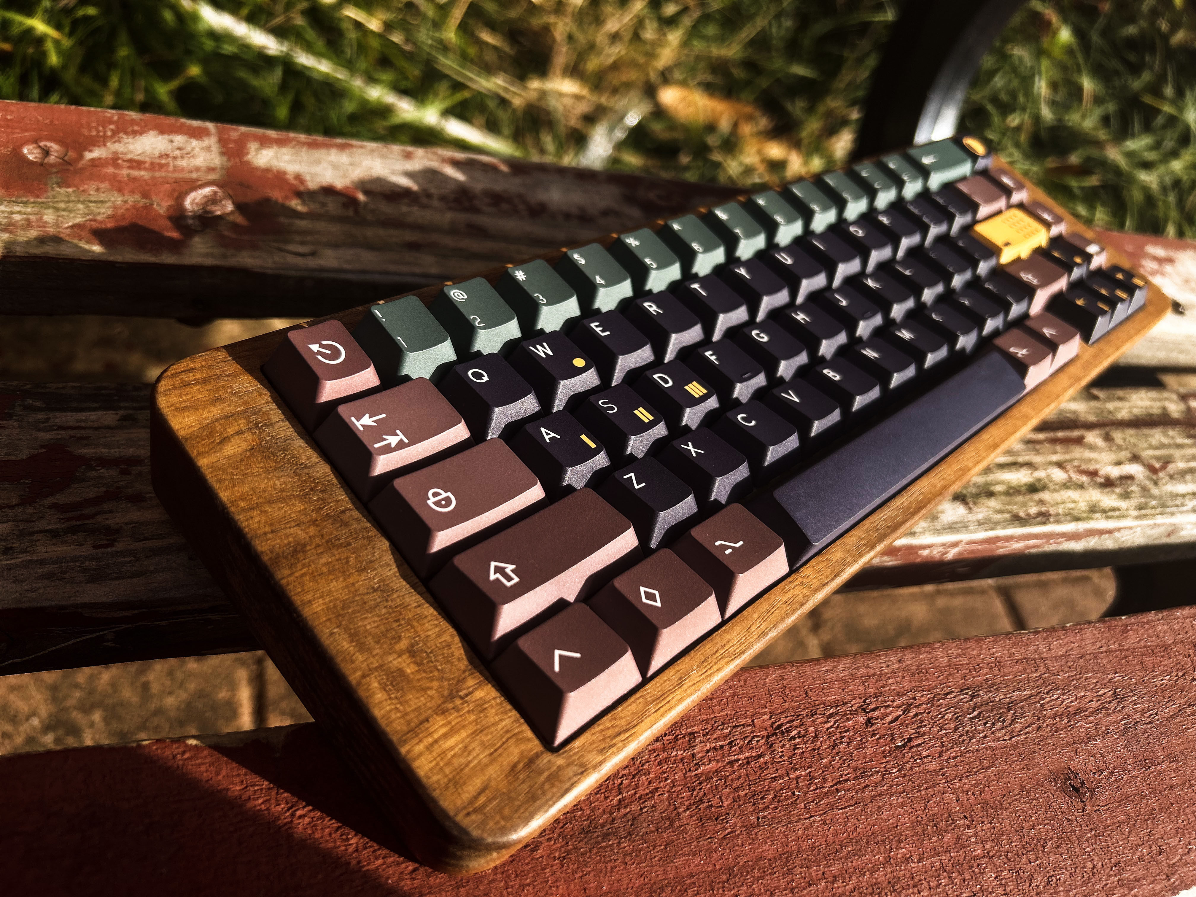 1 Set RESONANCE Keycaps PBT Dye Subbed Lightproof Key Caps Cherry