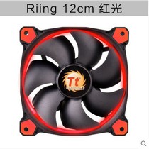 Tt Riing 12CM 14CM monochrome RGB guided aperture damping silent LED computer water cooled exhaust fan