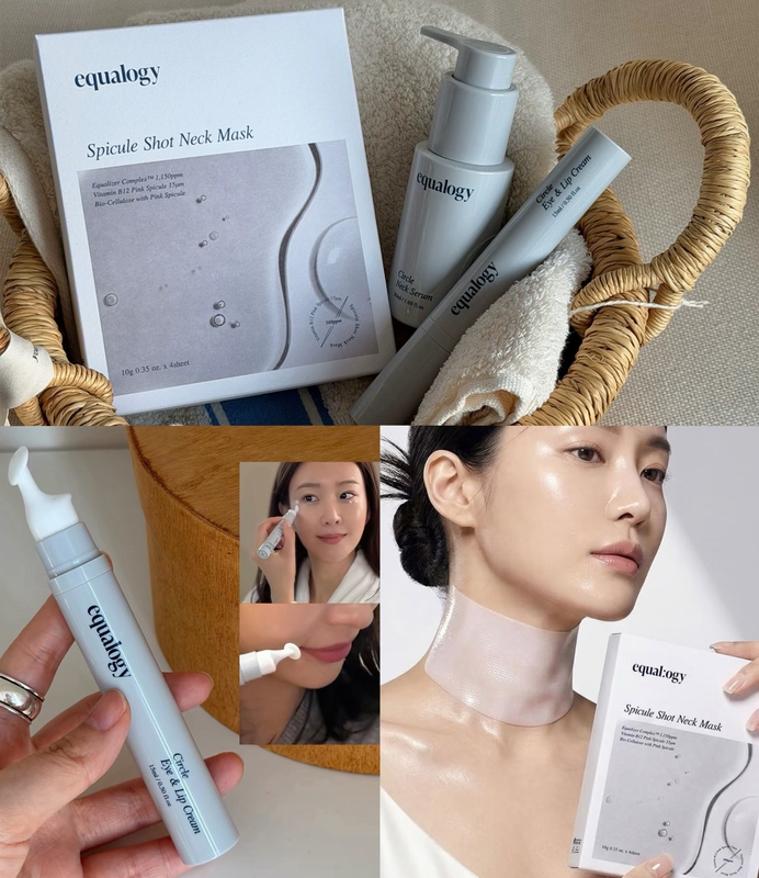 Seongdan-Dong Dermatology Department ▲ Equalogy Yijishu Microcrystalline Neck Mask, Anti-Wrinkle and Elasticity Eye and Lip Cream