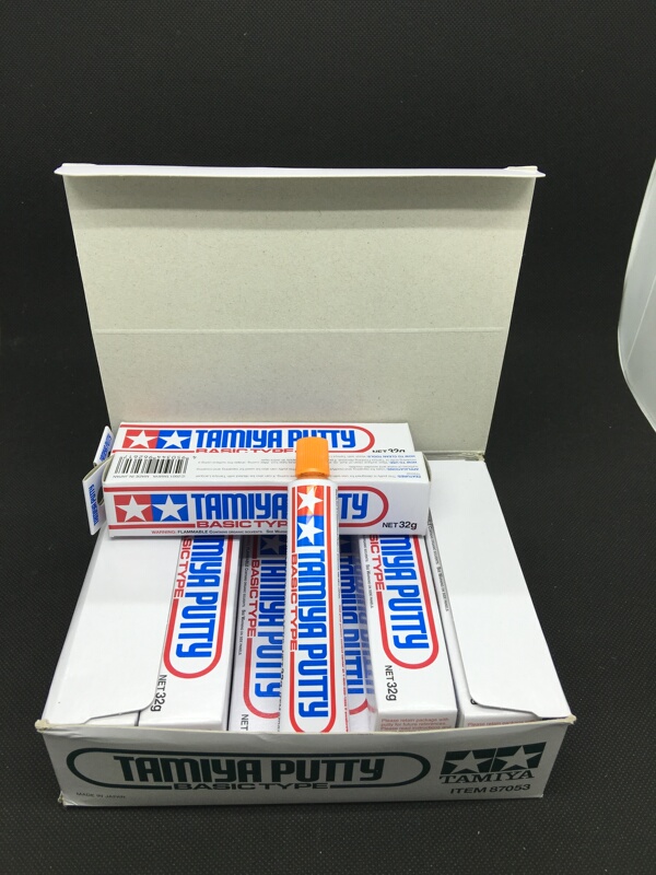 Double Star Gray Model Repair Putty, Automotive Sheet Metal Sand Hole Repair Putty, Repair Paste, Tamiya Double Star Gray, White