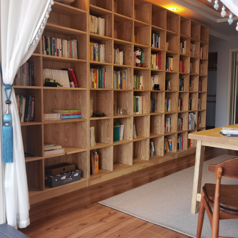 Small Sloth Wood For Nordic Day Style Solid Wood Bookshelves Modern Minima Cherry Wood Shelve Bookcase Combo Display Cabinet