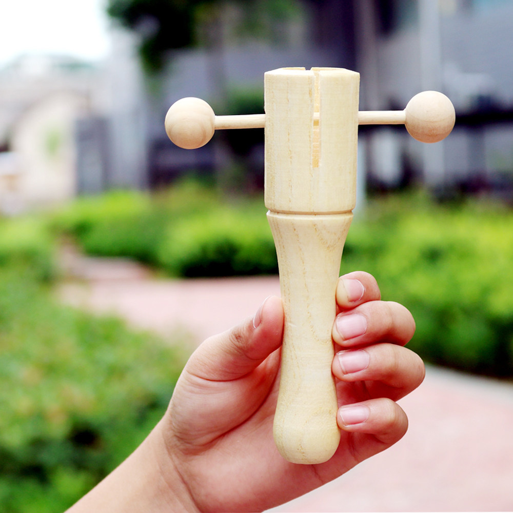 Wooden self-sounding tube Orff early education music teaching aids children's percussion instrument kindergarten school early education musical instrument