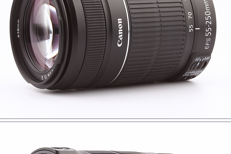 Canon Canon EFS 55-250mm f 4-5,6 IS STM ống kính SLR 55-250 Telephoto