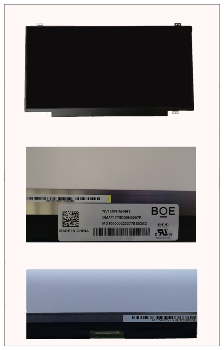 MSI GE62 GL62 GP63 Dell 15-7559 7572 màn hình 7560 IPS LCD 15,6-inch máy tính xách tay màn hình hiển thị Lenovo ThinkPad E570 E580 - Phụ kiện máy tính xách tay miếng dán laptop asus