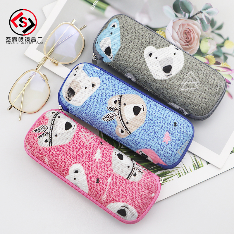 200 Eva Zipper Cases for Children's Myopia Glasses Storage, Stylish, Simple, Artistic, Portable, Manufacturer, Cartoon, Ancient Style