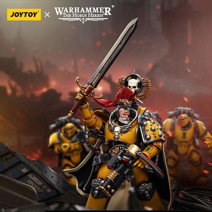 Joytoy Dark Source Warhammer Horus' Messy God of Fist Legion Tactical Attack Predator Warrior Figure Soldier Man