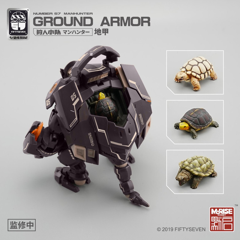 Kemo Puppet Squad Isis Sobek Assembly Model 1/24 Turtle Nation Creative Mecha Toy Figure