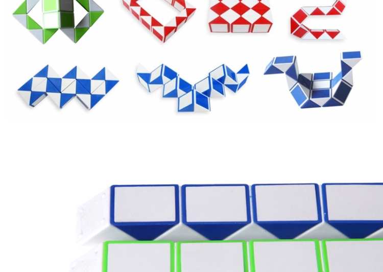 Đồ chơi giáo dục dành cho trẻ em nhỏ Đa dạng Magic Ruler Đồ chơi giáo dục 24 Phân đoạn Mini Magic Magic Ruler Rubiks Cube Development Intelligence Intelligence Wholesale đồ chơi thông minh cho bé 2 tuổi