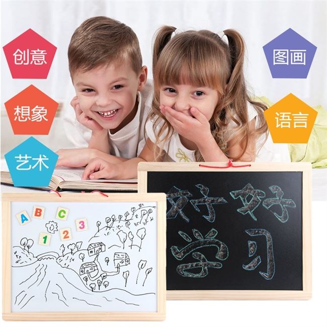 Cửa hàng quần áo văn phòng liệt kê bảng đen nhỏ cung cấp ô cửa cá tính trẻ em bảng trắng bút từ phòng gắn tường trẻ em - Vẽ nhà cung cấp đồ chơi giáo dục