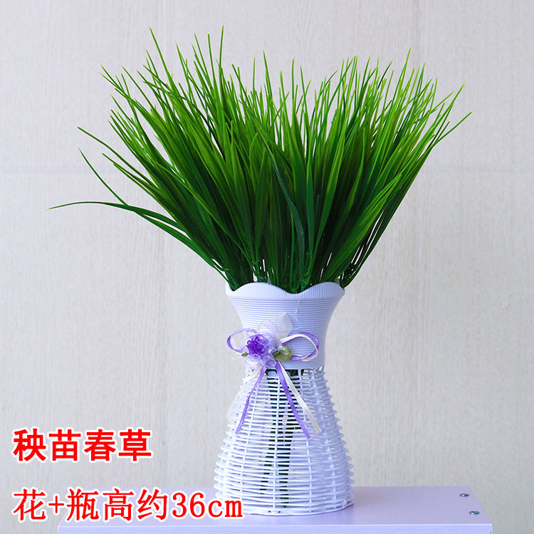 In the bedroom, living room, plastic fake flower simulation dry bouquet set, decoration, home coffee table, floral potted decoration