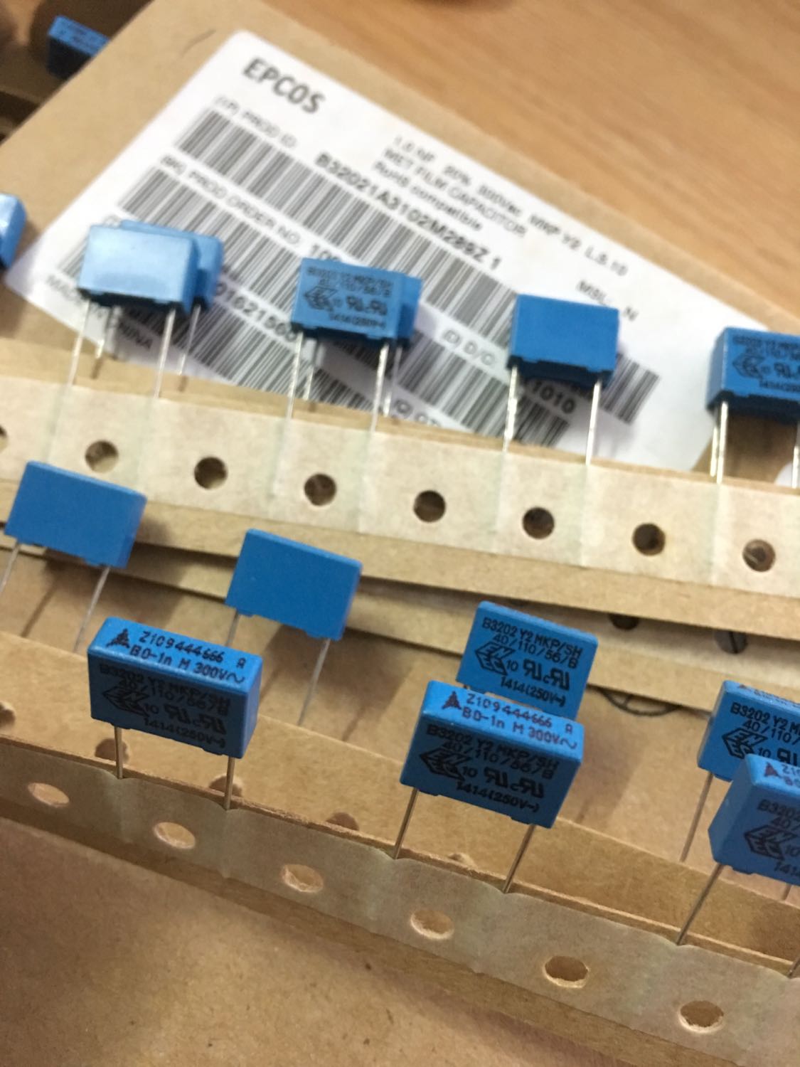 0 001UF 102 1000PF 300V Siemens film capacitor EPCOS 1NF-Taobao