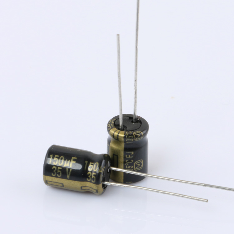 Panasonic FJ Series Gold Word 35V 150uF Audio capacitive generation 100UF 