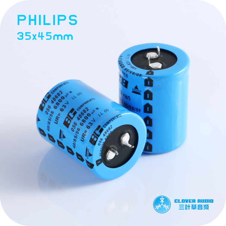 VISHAY Philips BC 6800uf 63V or 50V fever electrolytic capacitor 105 °