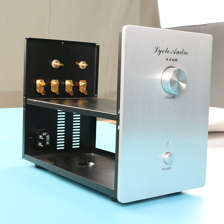 Unique style vertical LM1875 3886 TDA7293 vacuum tube amplifier chassis