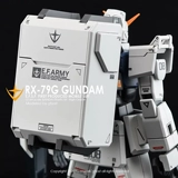 Наклейка с пламенной водой GHOST HG Gunpla 08MS Team Land Combat Type флуоресцентная наклейка с водой Готовый запас