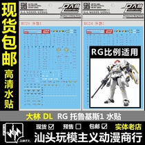 Dahlin DL RG 1 144 Dorukis I Torugers OZ-OOMS Model Water Sticker